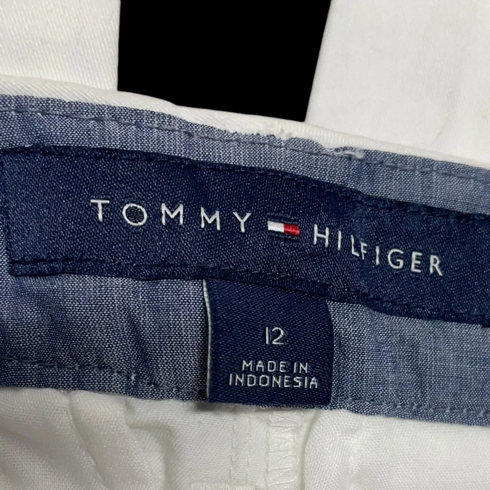 Tommy Hilfiger Women’s White 12 Hampton Heritage Stretch Slim Cuffed Crop NWT*** - Picture 10 of 16